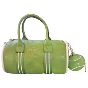 Kate Spade Grand Slam Tennis Themed Small Duffle Crossbody